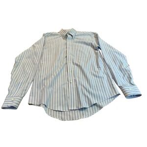 Brooks Brothers 1818 Long Sleeve Shirt Mens Extra Slim Fit Size 15 1/2 - 35